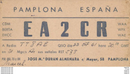 Delcampe - Carte QSL - Espagne - 1961 - Amateurfunk