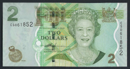 Delcampe - Fiji 2007 Banknote $2 Dollars P-109a Sign Narube Printed By De La Rue, London UNC - Fiji