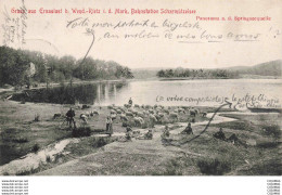 Delcampe - ALLEMAGNE - S01069 - Gruss Aus Ernaslust B. Wend-Reitz I. D. Mark - Bahnstation Scharmützelsee - Panorama - Storkow