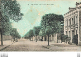 Delcampe - 77 - CHELLES - S04142 - Boulevard De La Gare - En L'état - - Chelles