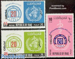 Delcampe - Iraq 1971 On Service 3v, Mint NH, Health - Health - Irak