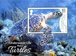 Delcampe - Virgin Islands 2017 Turtles S/s, Mint NH, Nature - Turtles - Iles Vièrges Britanniques