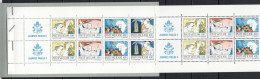 Delcampe - Vatican 1984 Michel 852-863 The World Travels Of Pope John Paul II Stamp Booklet With 16 Stamps MNH - Neufs