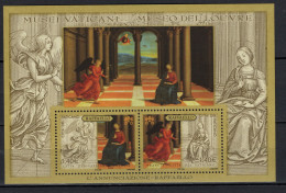 Delcampe - Vatican 2005 Michel Block 26 Major Museums Of The World, Paintings Raffael S/s MNH - Neufs