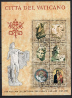 Delcampe - Vatican 1983 Michel Block 6 Exhibition Of Vatican Artworks In The United States Of America S/s With First Day Cancell. - Oblitérés