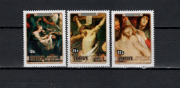 Delcampe - Penrhyn 1978 Paintings Rubens, Easter Set Of 3 MNH - Rubens