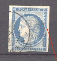Delcampe - Colonies Générales :  Yv  23 (o)  Variété:  Encoche Au Milieu Du Filet De Droite - Cérès