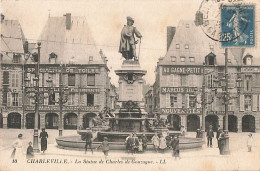 Delcampe - 08 Charleville La Statue De Charles De Gonzague CPA - Charleville