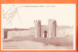 Delcampe - 41018 (•◡•)  RABAT Maroc Pittoresque @ Porte De CHELLAH @ Zenata 12 Janvier 1912 à Emile MAGNIER @ Photo GREBERT 14 - Rabat