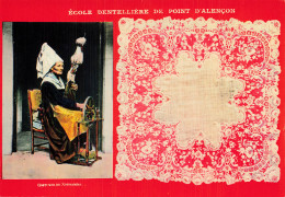 Delcampe - 61 ALENCON ECOLE DENTELLIERE DU POINT D ALENCON - Alencon