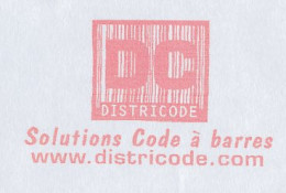 Delcampe - Meter Cover France 2003 Bar Code - Computers
