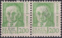 Delcampe - 1968 Brasilien ⵙ Mi:BR 1177, Yt:BR 846, Castello Branco (1897-1967) - Gebraucht