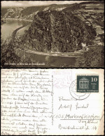 Delcampe - Ansichtskarte Sankt Goar Rheintal An Der Loreley; Blick St. Goarshausen 1957 - St. Goar