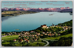 Delcampe - Panorama Vom Starnberger See Mit Alpenkette Carte Postale Postcard - Starnberg