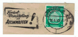 Delcampe - AFS Dresden 1955 Fordert Vernichtung Von Atomwaffen - Physics
