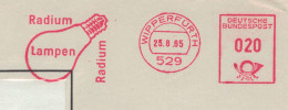 Delcampe - AFS 529 Wipperfürth 1965 Radium-Lampem - Physics