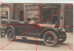 Delcampe - 9905 - Automobile Prise Rue Meyerbeer 75009 PARIS 9EME Champagne PERRIER JOUET Tailleur EYERE Cadillac Type 57 1919 - Paris (09)