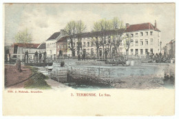 Delcampe - 3. Termonde. Le Sas. / Edit. J. Nahrath [Dendermonde Het De Sluis Dender Oude Oud] - Dendermonde