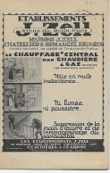 Delcampe - CPA -"RARETÉ" Publicité -PARIS - Ets J. ZELL 9, Rue Du Delta - Paris. Le Chaufage Central Par Chaudière à Gaz - Paris (17)