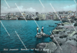 Delcampe - Bn633 Cartolina Porto Empedocle Panorama Dal Molo Di Levante Agrigento - Agrigento