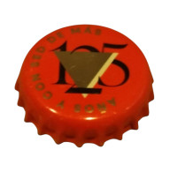 Delcampe - CHAPA - KORONA - AMBAR 125 ANIVERSARIO EDICIÓN ESPECIAL. USADO - USED. - Bier