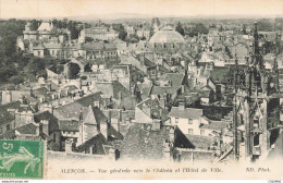 Delcampe - 61 - ALENCON - S35049 - Vue Générale Vers Le Château Et L'Hôtel De Ville - Alencon