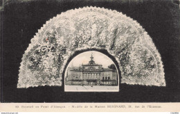 Delcampe - 61 - ALENCON - S35045 - Evantail En Point D'Alençon - Modèle De La Maison Huignard - 31 Rue De L'Ecusson - Alencon