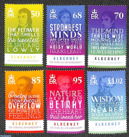 Delcampe - Alderney 2020 William Wordsworth 6v, Mint NH - Alderney