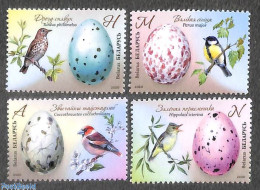 Delcampe - Belarus 2020 Bird Eggs 4v, Mint NH, Nature - Birds - Belarus