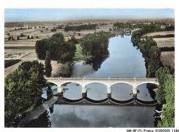 Delcampe - DM-BFP1-0595-86 - VOUNEUIL-SUR-VIENNE - En Avion Au-dessus - Le Pont Sur La Vienne - Vouneuil Sur Vienne