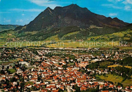 Delcampe - Sonthofen Oberallgaeu Fliegeraufnahme Mit Gruenten - Sonthofen