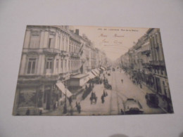 Delcampe - LOUVAIN LEUVEN Rue De La Station Animée Carte Postale AK PK CP - Leuven