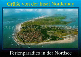 Delcampe - Norderney Nordseebad Fliegeraufnahme - Norderney