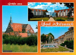 Delcampe - Bad Wilsnack Wunderblutkirche Elbtalklinik Markt - Bad Wilsnack