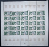 Delcampe - Cameroun 1970 YT PA 149 Planche Sheet Hôtel Mont Febe Yaoundé Architecture Tourisme Bâtiment Moderne Ville - Cameroun (1960-...)