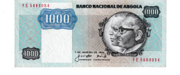 Delcampe - Angola P.121 1000 Kwanzas 1984 Xf - Angola