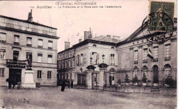 Delcampe - 15 - Cantal -  AURILLAC -   La Prefecture Et La Monument Des Combattants - Aurillac