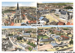 Delcampe - DE-BFP1-0277-59 - ORCHIES - En Avion Au-dessus - Divers Aspects - Orchies