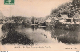 Delcampe - 21 - SEMUR - S24959 - Un Coin De L'Armançon - Rue Des Tanneries - Semur