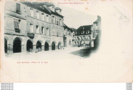 Delcampe - 25 - BAUME LES DAMES  - S28781 -  Les Arcades - Place De La Loi - Baume Les Dames