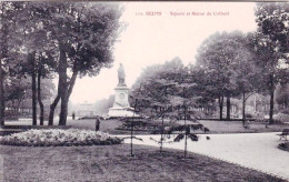 Delcampe - 51 - Marne -  REIMS -  Square Et Statue De Colbert - Reims