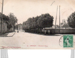 Delcampe - 4V4Sb   89 Appoigny L'entrée Du Pays - Appoigny