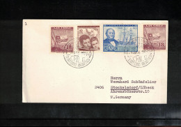 Delcampe - Chile 1966 Interesting Letter From Antarctica To Germany - Cile