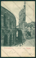 Delcampe - Verona Città Ala Dell'Arena ABRASA Cartolina VK1992 - Verona