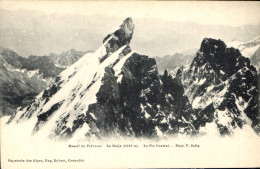 Delcampe - CPA Massif Du Pelvoux La Meije 3087 M Le Pic Central - Briancon