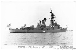 Delcampe - CAR-AHBP12-0625-GUERRE - PHOTO MARIUS BAR - Richard E-byrd Destroyer Usa 14-5-1972 - Krieg