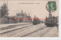 Delcampe - FORGES LES EAUX : La Gare - Très Bon état - Forges Les Eaux