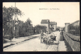 Delcampe - 91 MAINVILLE - La Vieille Rue - Rémouleur - Autres & Non Classés