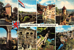 Delcampe - BR1558 Luxembourg Multi Vues - Welt