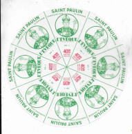 Delcampe - ETIQUETTE NEUVE DE FROMAGE  SAINT PAULIN L'EVEQUE MANCHE VALOGNES - Käse